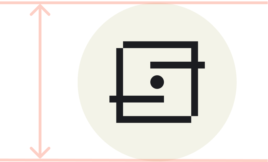 SOLO Logomark: 20px / 5mm