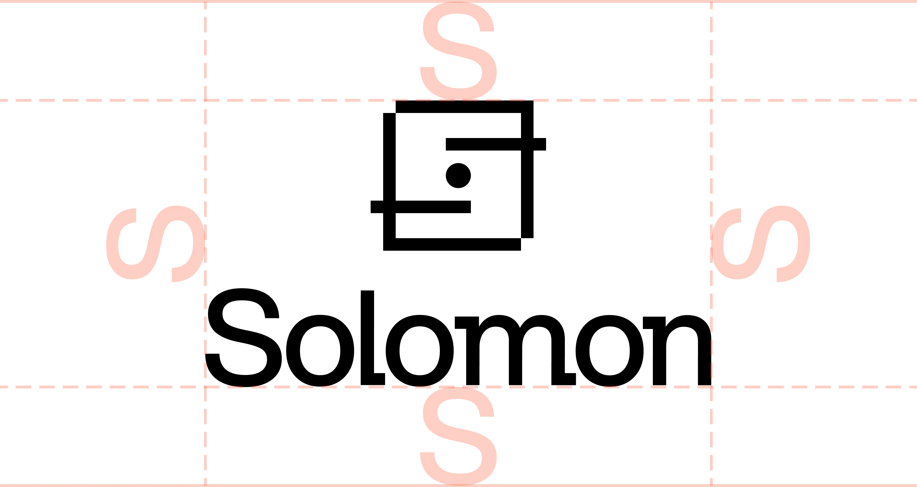 Vertical logo: one 'S' padding